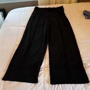H&M Black Wide Leg Women's Pants